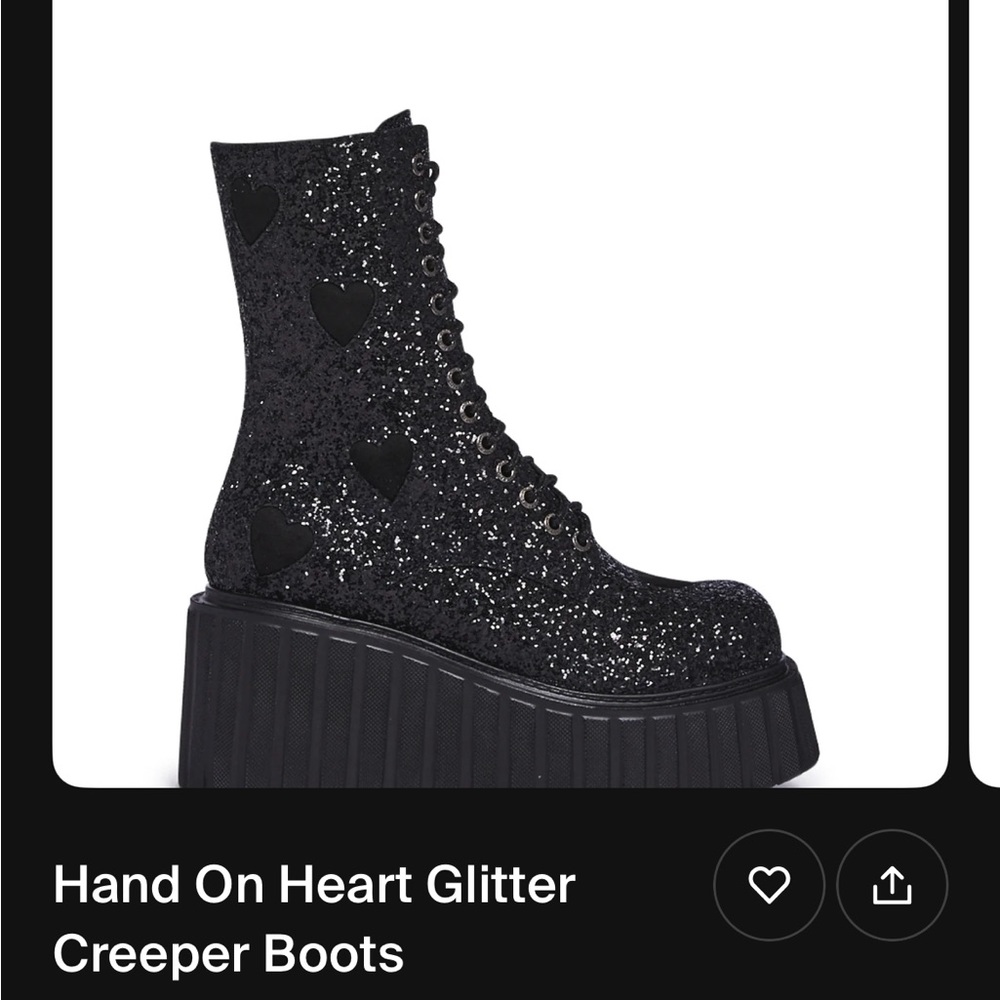 Dolls kill boots brand new